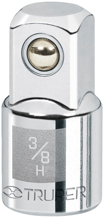 Imagen de ADAPTADOR PARA MATRACA CON CUADRO DE 3/8" A CUADRO DE 1/2" TRUPER