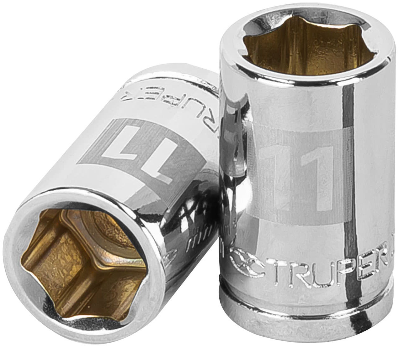 Imagen de DADO DE 11 MILIMETROS CON 6 PUNTAS Y CUADRO DE 3/8" TRUPER