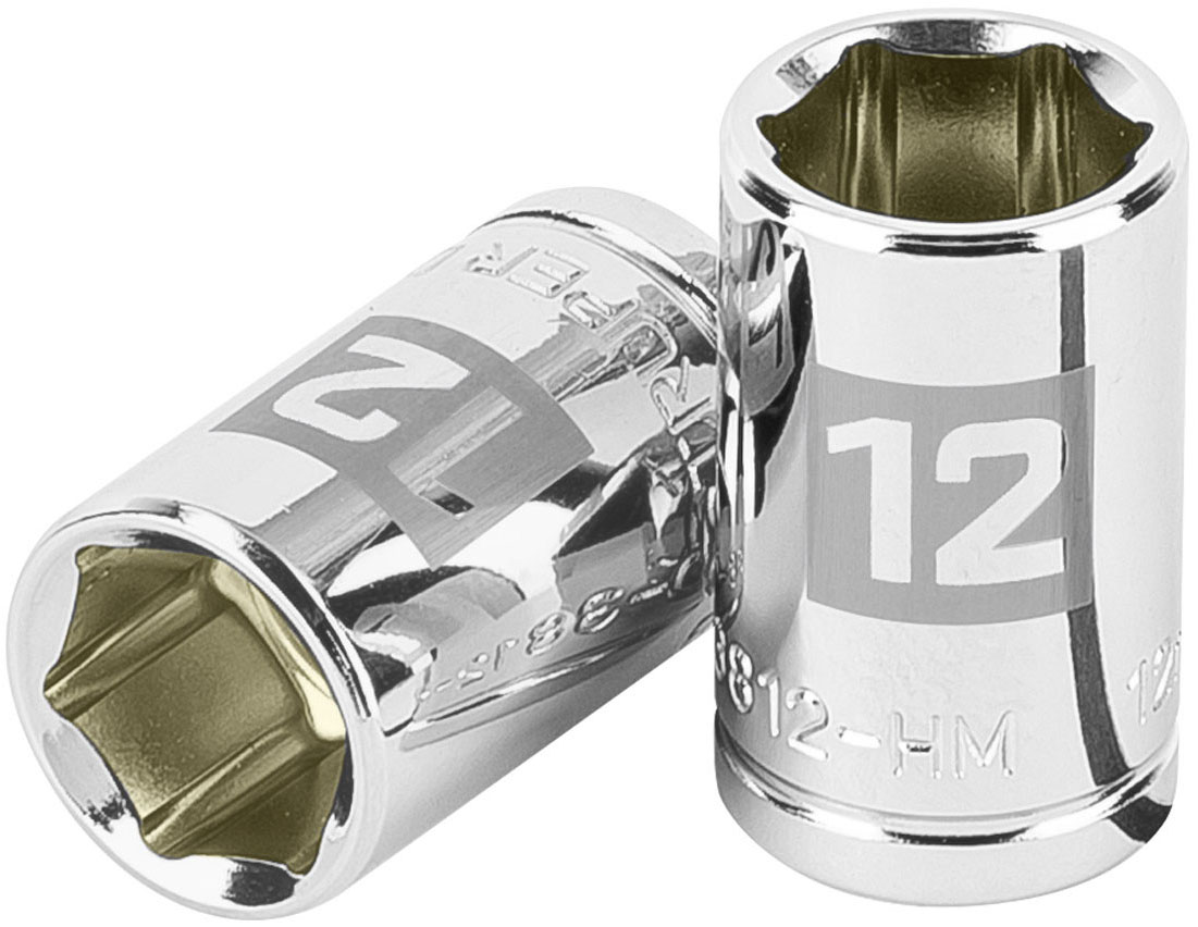 Imagen de DADO DE 12 MILIMETROS CON 6 PUNTAS Y CUADRO DE 3/8" TRUPER