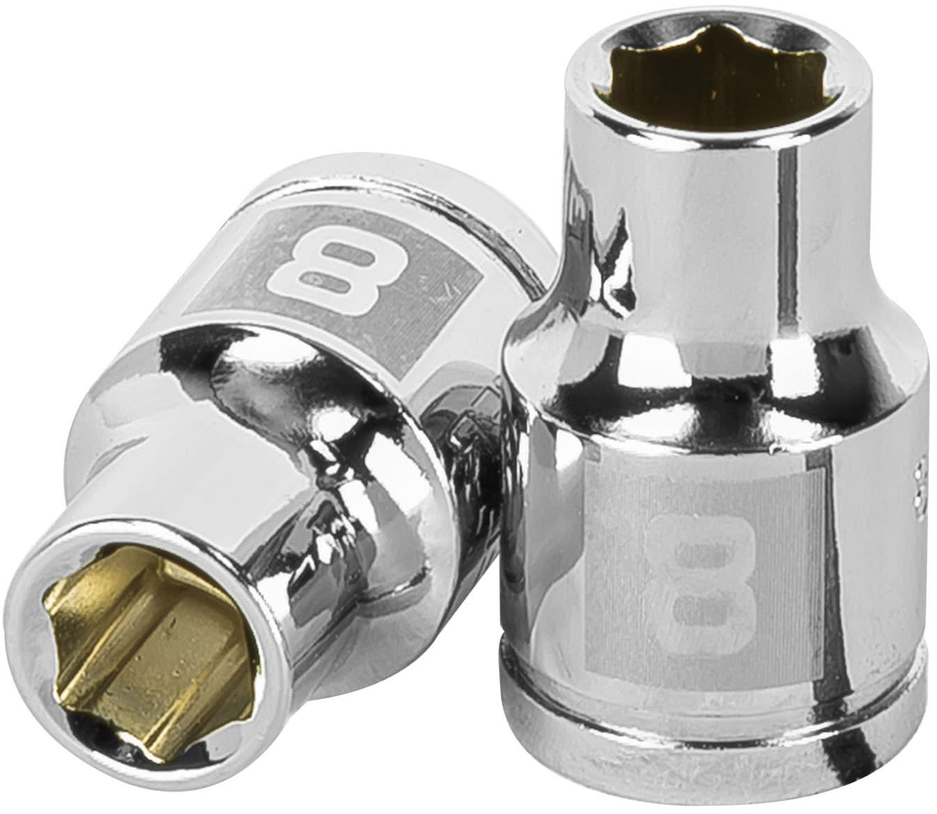 Imagen de DADO DE 8 MILIMETROS CON 6 PUNTAS Y CUADRO DE 3/8" TRUPER