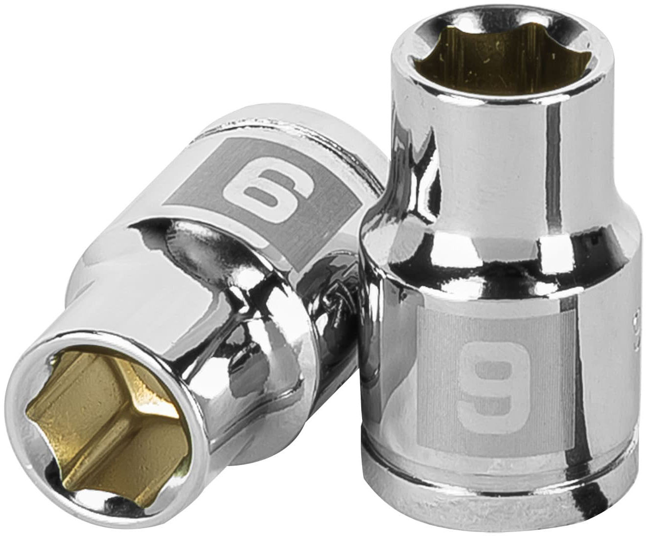 Imagen de DADO DE 9 MILIMETROS CON 6 PUNTAS Y CUADRO DE 3/8" TRUPER