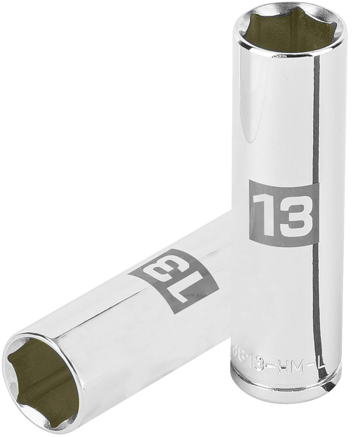 Imagen de DADO LARGO DE 13 MILIMETROS CON 6 PUNTAS Y CUADRO DE 3/8" TRUPER