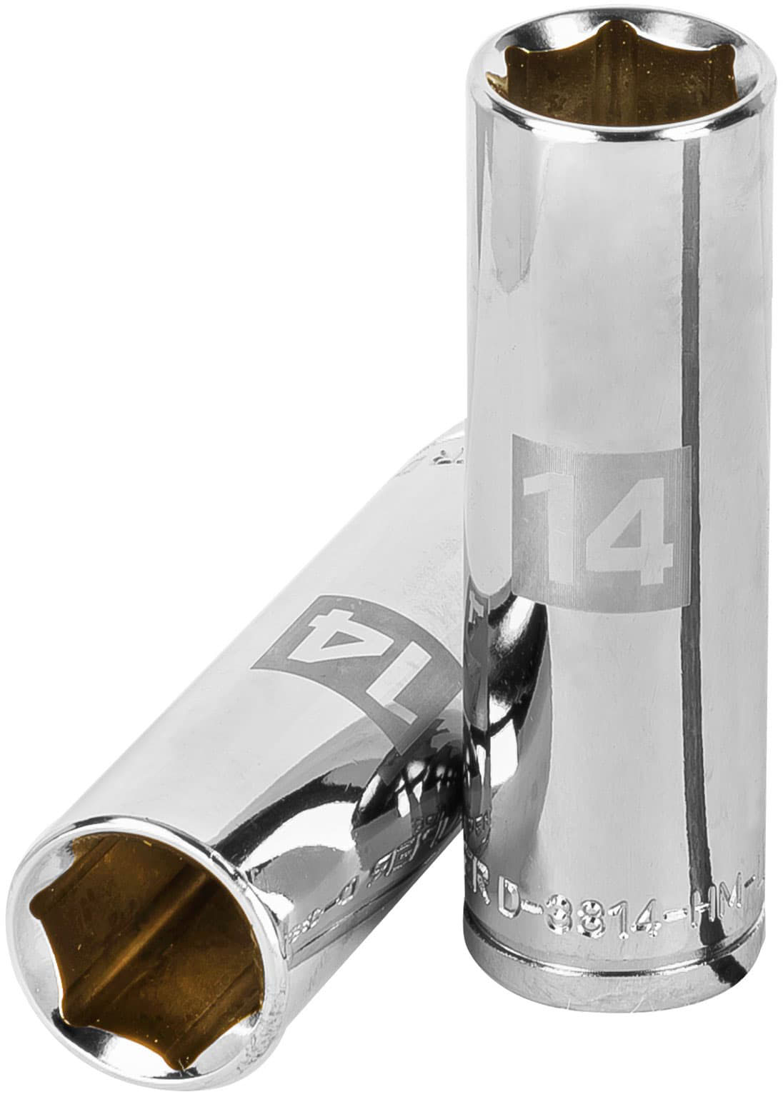 Imagen de DADO LARGO DE 14 MILIMETROS CON 6 PUNTAS Y CUADRO DE 3/8" TRUPER