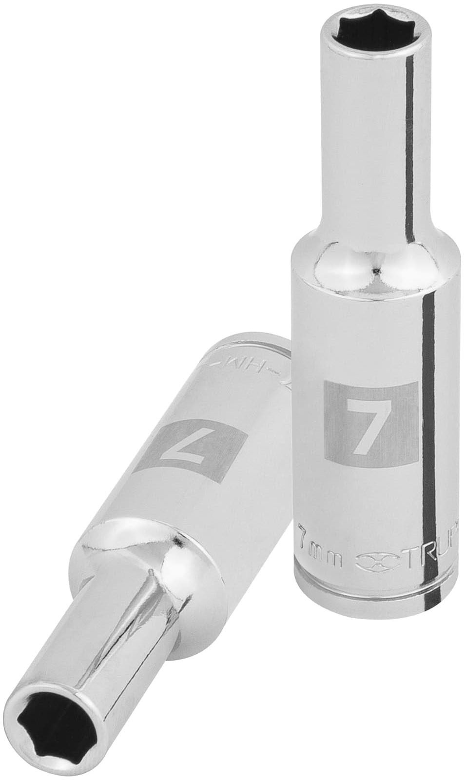 Imagen de DADO LARGO DE 7 MILIMETROS CON 6 PUNTAS Y CUADRO DE 3/8" TRUPER