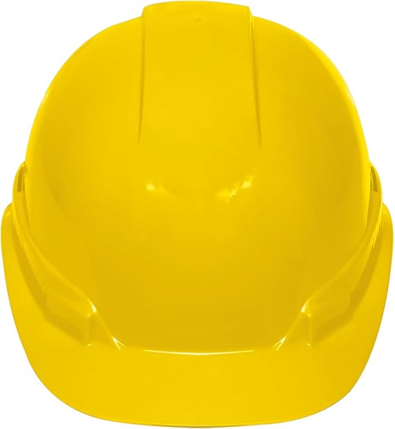 Imagen de CASCO DE SEGURIDAD VENTILADO CON AJUSTE DE MATRACA AMARILLO TRUPER