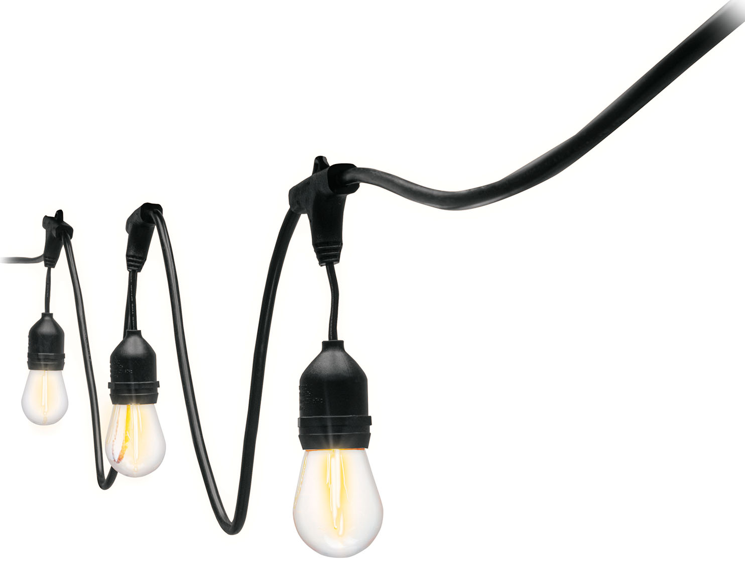 Imagen de SERIE DE 14.6 MTS CON 24 LUCES DE LED PARA EXTERIOR VOLTECK