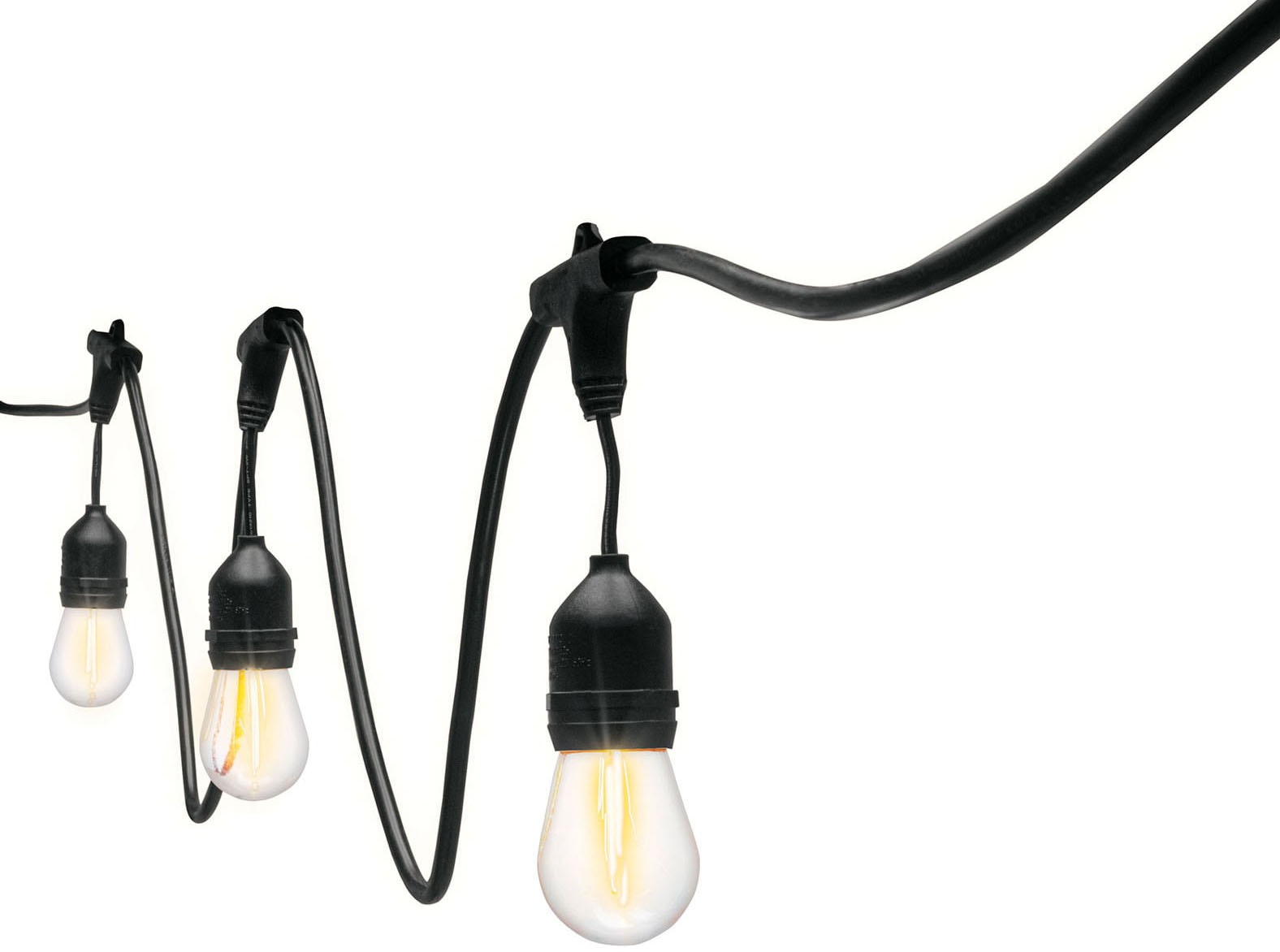 Imagen de SERIE DE 7.3 MTS CON 12 LUCES DE LED PARA EXTERIOR VOLTECK