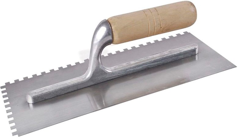 Imagen de LLANA PROFESIONAL CON MANGO DE MADERA 11" X 5" 10 REMACHES CUADRADA SURTEK