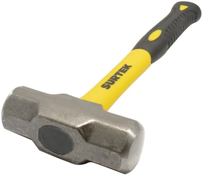 Imagen de MARRO DE ACERO OCTAGONAL 2 LBS MANGO FIBRA DE VIDRIO SURTEK