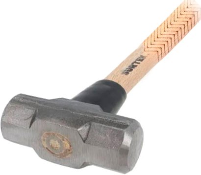 Imagen de MARRO DE ACERO OCTAGONAL 4 LBS MANGO DE MADERA SURTEK