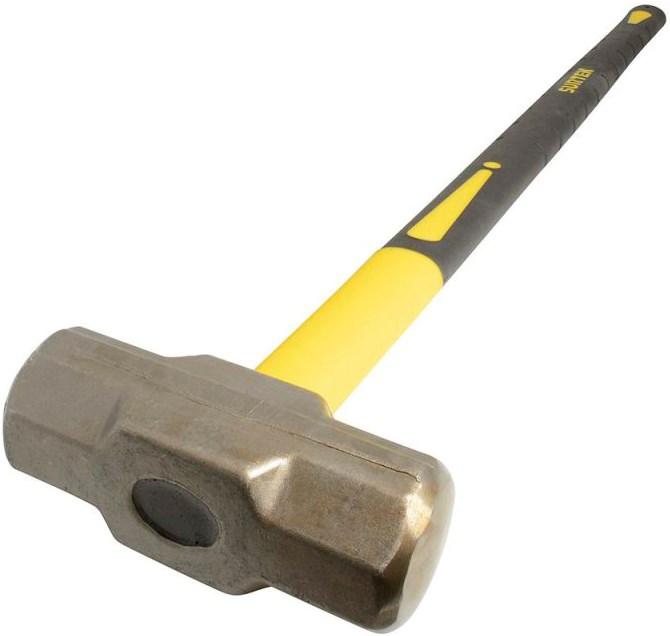 Imagen de MARRO DE ACERO OCTAGONAL 6 LBS MANGO FIBRA DE VIDRIO SURTEK