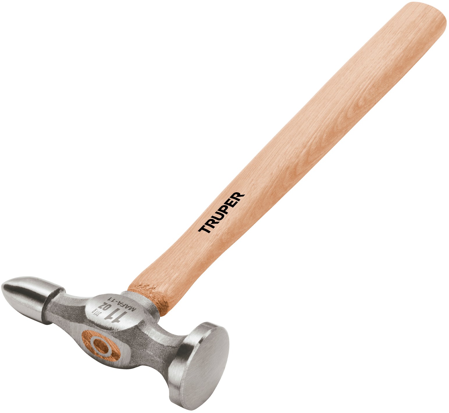 Imagen de MARTILLO DESABOLLADOR DE 11 ONZAS FINO CON MANGO 12" TRUPER