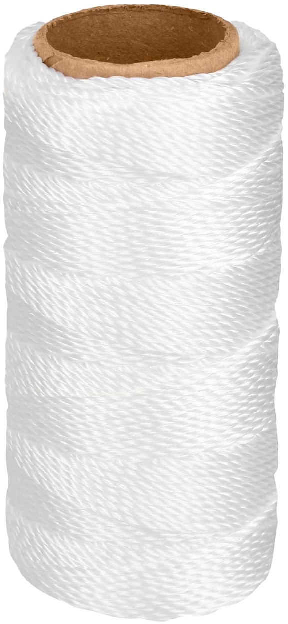 Imagen de CARRETE CON 65 MTS DE HILO PARA ALBAÑIL COLOR BLANCO TRUPER