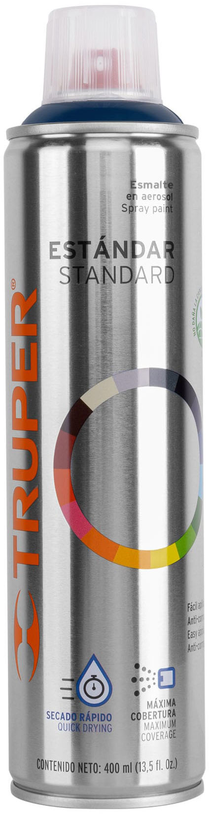 Imagen de PINTURA EN AEROSOL COLOR AZUL ULTRAMAR BOTE ESBELTO DE 400 ML TRUPER
