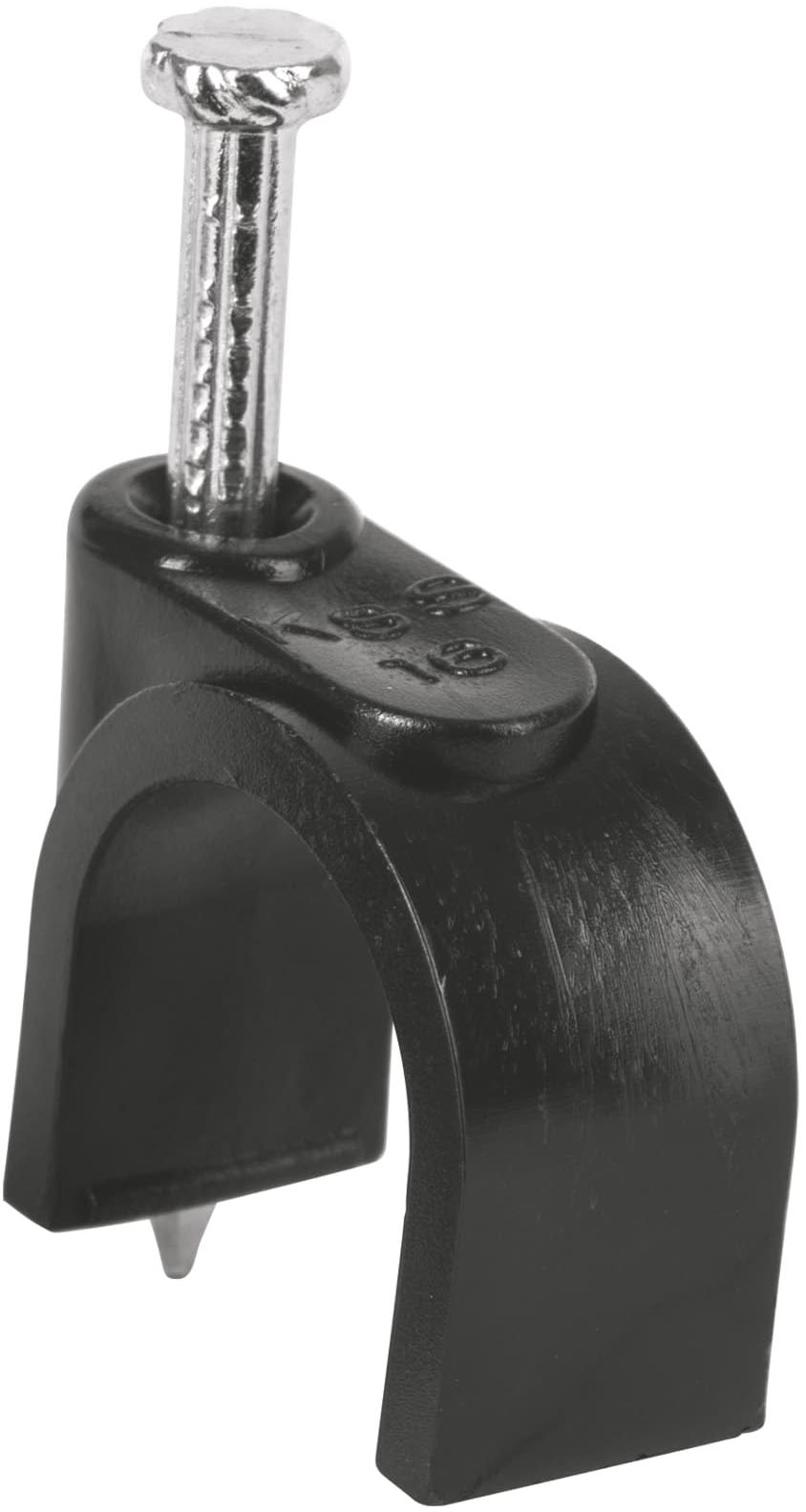 Imagen de BOLSA CON 20 GRAPAS NEGRAS DE 16 MM PARA CABLE REDONDO VOLTECK