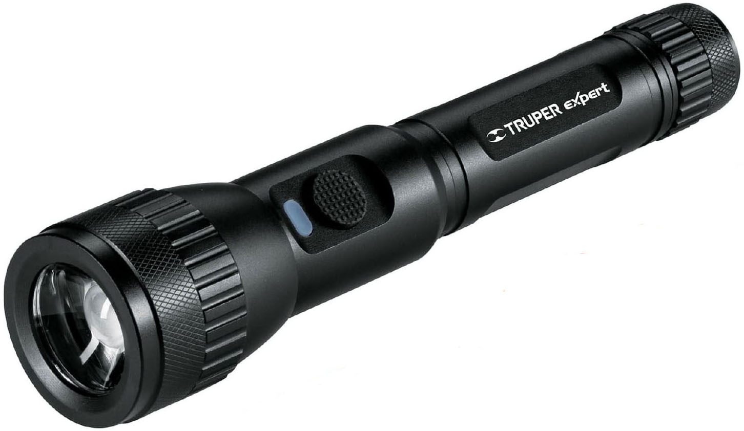 Imagen de LINTERNA LUZ LED RECARGABLE DE ALUMINIO DE 500 LUMENES EXPERT TRUPER