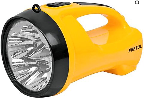 Imagen de LINTERNA REFLECTORA LED DE 260 LUMENES ES RECARGABLE PRETUL